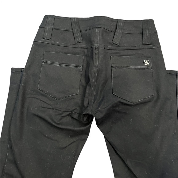 NWT Roberto Cavalli Lace Front Black Pant - Picture 3 of 7